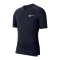 Nike Pro Trainingsshirt kurzarm Blau F452 - blau