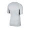 Nike Pro Trainingsshirt kurzarm Grau F085 - grau