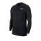 Nike Pro Training Top langarm Schwarz F010 - schwarz