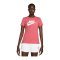 Nike Essential T-Shirt Damen Pink Weiss F622 - pink
