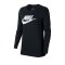 Nike Essential Sweatshirt Damen Schwarz F010 - schwarz