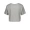 Nike Essential Cropped T-Shirt Damen Grau F063 - grau