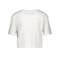 Nike Essential Cropped T-Shirt Damen Weiss F100 - weiss