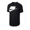 Nike Short Sleeve Tee T-Shir Schwarz F011 - schwarz
