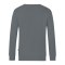 JAKO Organic Sweatshirt Grau F840 - grau