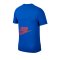 Nike Dri-FIT Tee T-Shirt Running Blau F480 - blau