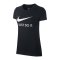 Nike Just Do It T-Shirt Damen Schwarz F010 - schwarz