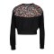 Nike Heritage Floral Sweatshirt Damen Schwarz F010 - schwarz