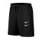 Nike Swoosh French Terry Shorts Schwarz F010 - schwarz