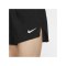 Nike Fast 2in Short Running Schwarz Silber F010 - schwarz