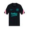 Nike FC Barcelona Strike Trainingsshirt CL Kids Schwarz F011 - schwarz