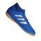 adidas Predator 19.3 IN J Halle Kids Blau Silber - blau