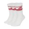 Nike Essential Socken 3er Pack Weiss Rot F102 - weiss