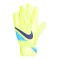 Nike Jr Match Torwarthandschuh Kids Gelb Blau F702 - gelb