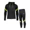 Nike Dry Strike Trainingsanzug Schwarz F014 - schwarz