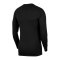 Nike Pro Warm Sweatshirt Schwarz Weiss F010 - schwarz