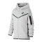 Nike Tech Fleece Jacke Kids Grau Schwarz F063 - grau