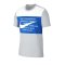 Nike Swoosh Tee T-Shirt Grau F073 - grau