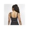 Nike Yoga Luxe Crop Tanktop Running Damen F010 - schwarz