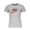 Nike Faux Embroidery Tee T-Shirt Kids Grau F063 - grau
