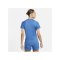 Nike Academy 21 T-Shirt Damen Blau Schwarz F407 - blau