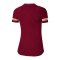 Nike Academy 21 T-Shirt Damen Rot Weiss F677 - rot