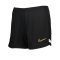 Nike Academy 21 Short Damen Schwarz Gold F013 - schwarz