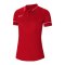 Nike Academy 21 Poloshirt Damen Rot Weiss F657 - rot