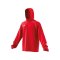 adidas Core 18 Rain Jacket Jacke Rot Weiss - rot