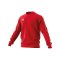 adidas Core 18 Sweat Top Rot Weiss - rot