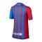 Nike FC Barcelona Trikot Home 2021/2022 Kids F428 - blau
