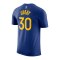Nike Warriors NBA T-Shirt Blau F403 - blau