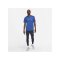 Nike Dri-FIT T-Shirt Running Blau Schwarz F481 - blau