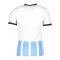 Nike Dry CLSC GX1 T-Shirt Kids Weiss Blau F104 - weiss