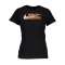Nike Niederlande T-Shirt Swoosh Damen Schwarz F010 - schwarz
