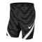 Nike Strike 21 Knit Short Schwarz Weiss F010 - schwarz