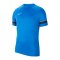 Nike Academy 21 T-Shirt Blau Weiss F463 - blau