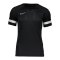Nike Academy 21 T-Shirt Schwarz Weiss F010 - schwarz