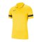 Nike Academy 21 Poloshirt Gelb Schwarz F719 - gelb