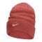 Nike Swoosh Beanie Rot Gold F691 - rot