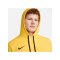 Nike Park 20 Fleece Hoody Gelb Schwarz F719 - gelb