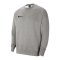 Nike Park 20 Fleece Sweatshirt Grau Schwarz F063 - grau