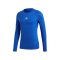 adidas Alphaskin Sport Shirt Longsleeve Blau - blau