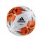 adidas Team Topreplique Trainingsball Weiss Orange - weiss