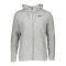 Nike Dri-FIT Fleece Kapuzenjacke Tall Grau F063 - grau