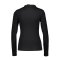 Nike Swoosh Mock Sweatshirt Damen Schwarz F010 - schwarz