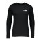 Nike Trail Sweatshirt Running Schwarz F010 - schwarz