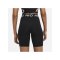 Nike 365 8IN Hi Rise Short Training Damen F010 - schwarz