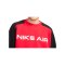 Nike Air Fleece Sweatshirt Rot Schwarz Weiss F657 - rot