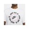 Nike Just Do It HBR T-Shirt Weiss Schwarz F100 - weiss